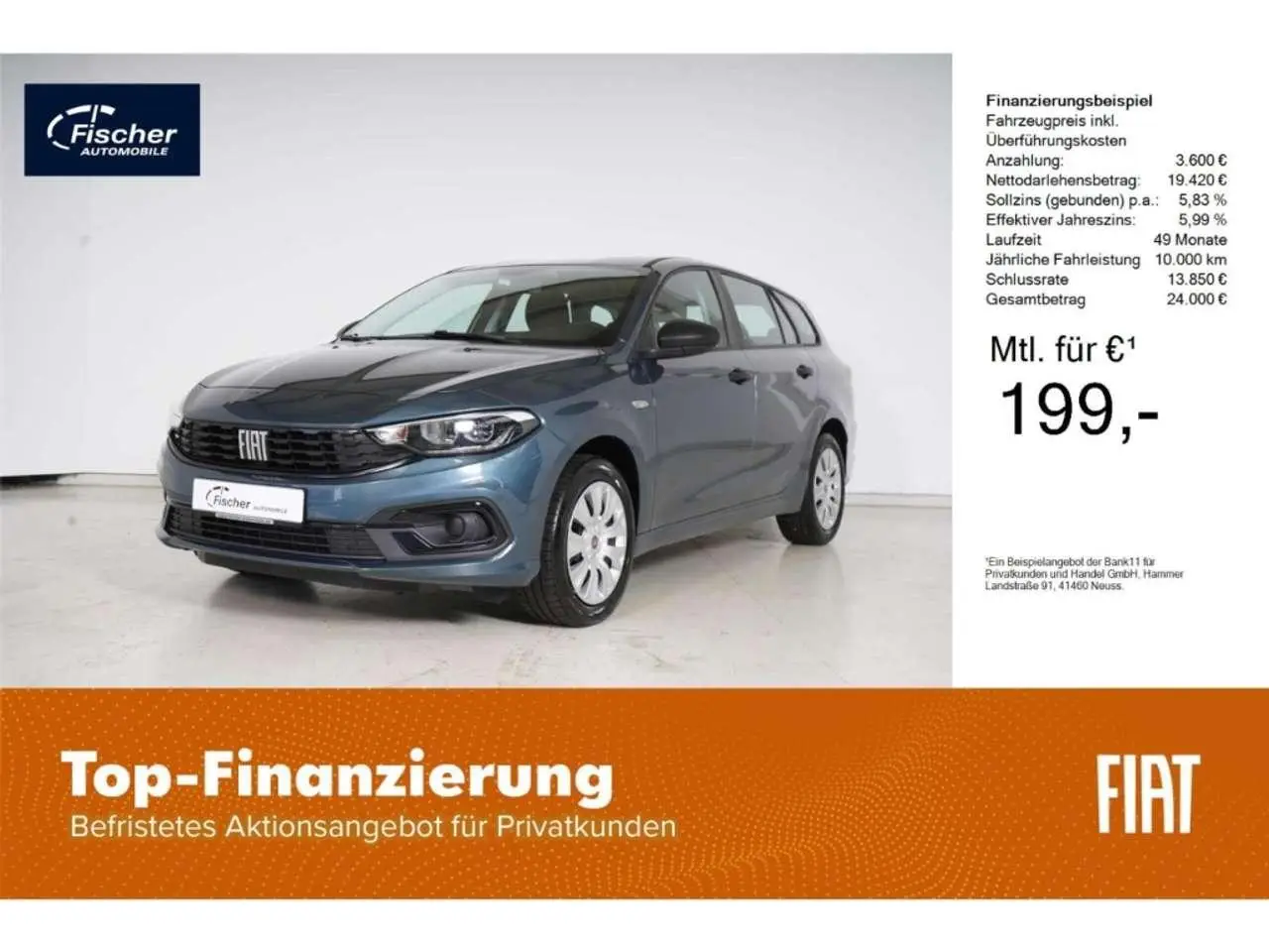 Photo 1 : Fiat Tipo 2024 Essence