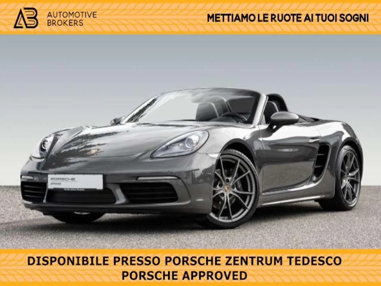 Photo 1 : Porsche Boxster 2017 Petrol