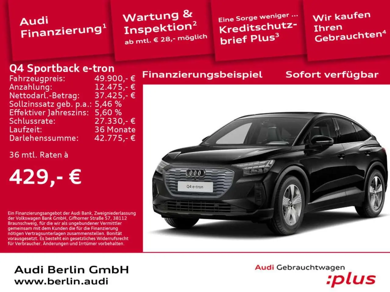 Photo 1 : Audi Q4 2024 Électrique