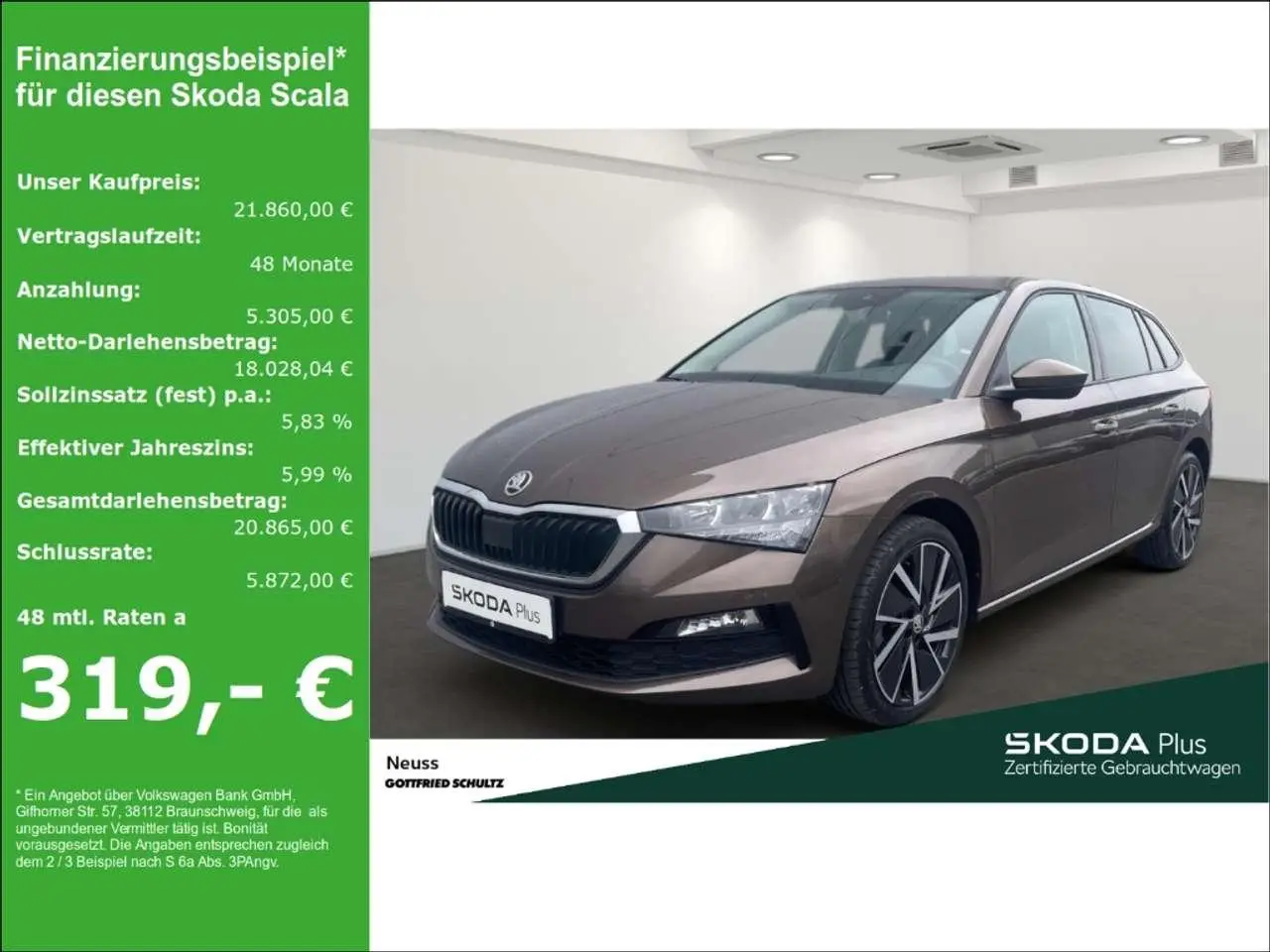 Photo 1 : Skoda Scala 2020 Petrol