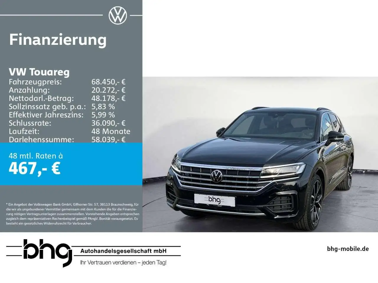 Photo 1 : Volkswagen Touareg 2023 Diesel