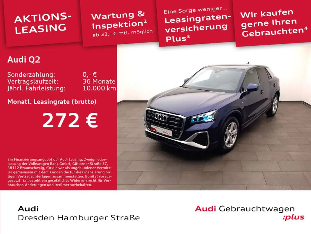 Photo 1 : Audi Q2 2024 Diesel