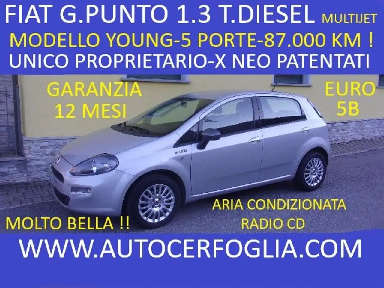 Photo 1 : Fiat Punto 2015 Diesel