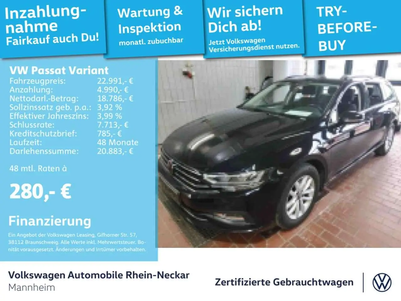 Photo 1 : Volkswagen Passat 2020 Diesel