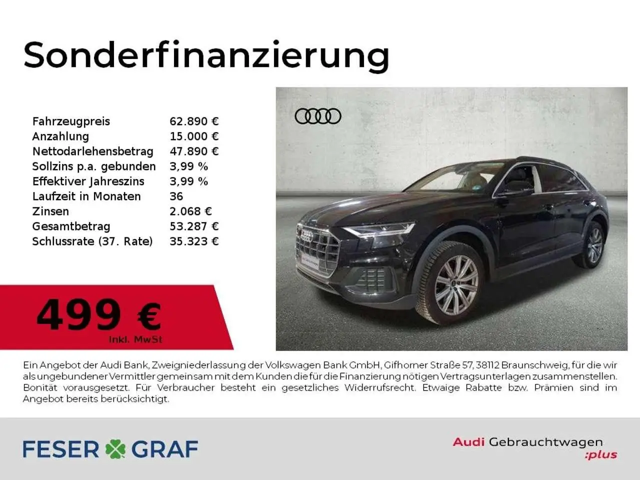 Photo 1 : Audi Q8 2023 Diesel