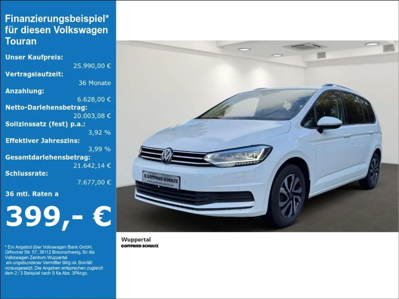 Photo 1 : Volkswagen Touran 2021 Diesel