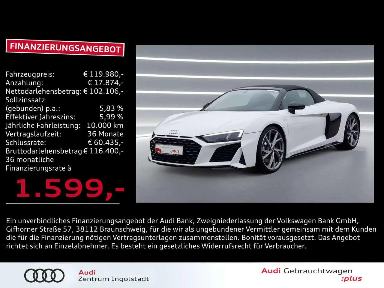 Photo 1 : Audi R8 2021 Essence