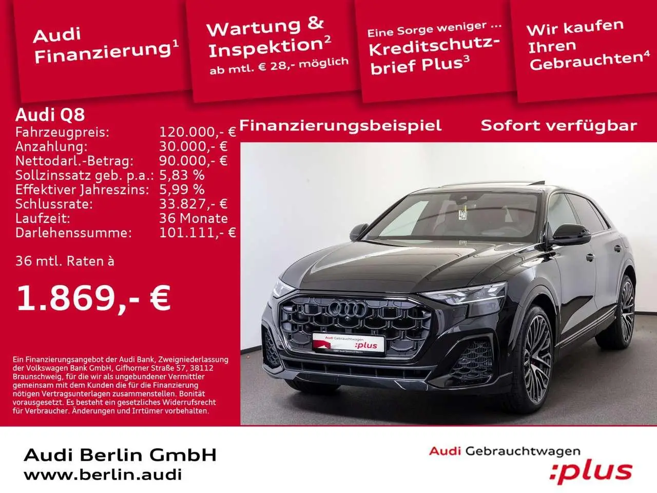 Photo 1 : Audi Q8 2024 Hybride