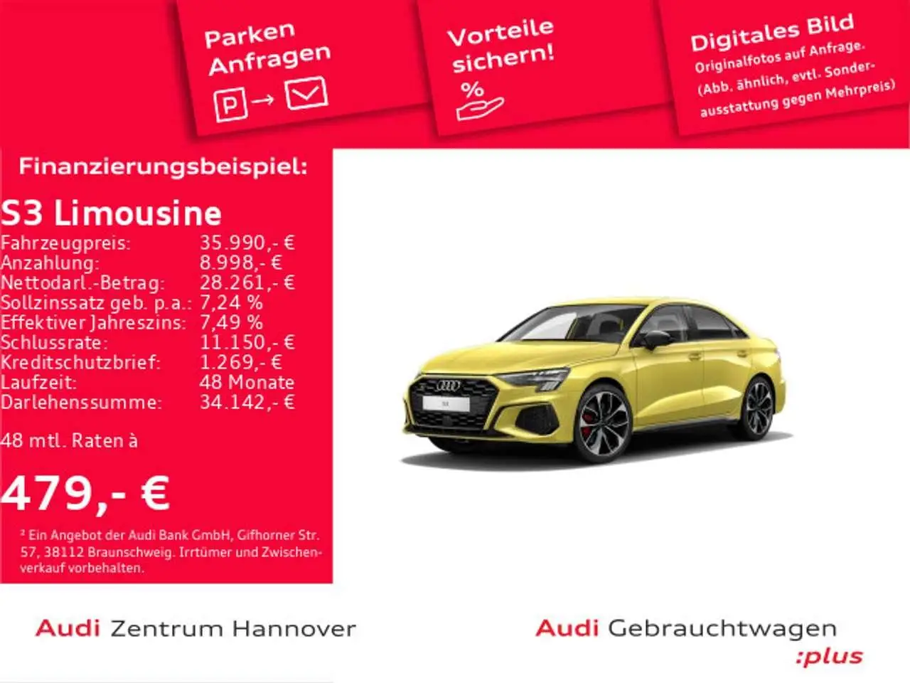 Photo 1 : Audi S3 2021 Essence