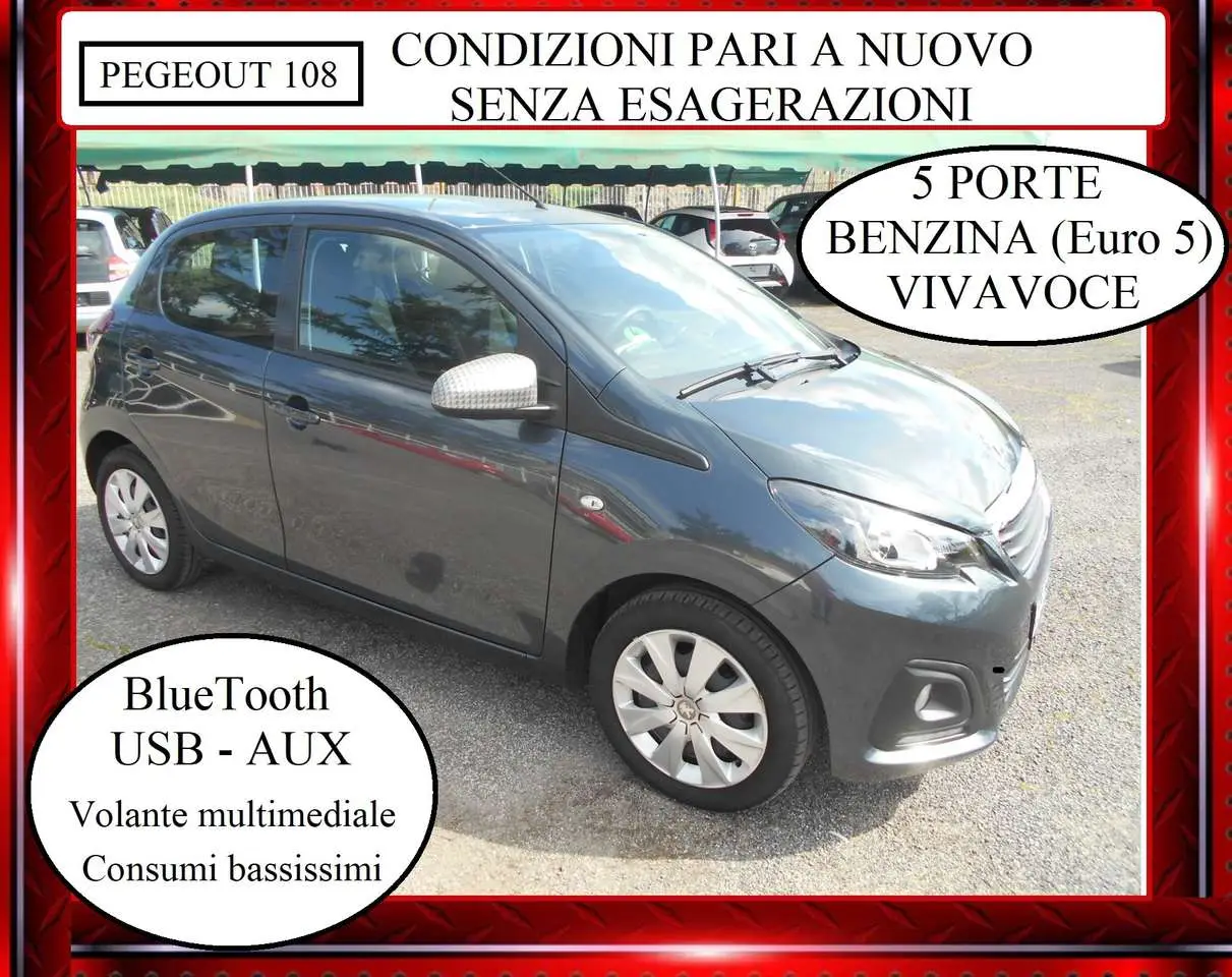 Photo 1 : Peugeot 108 2015 Petrol