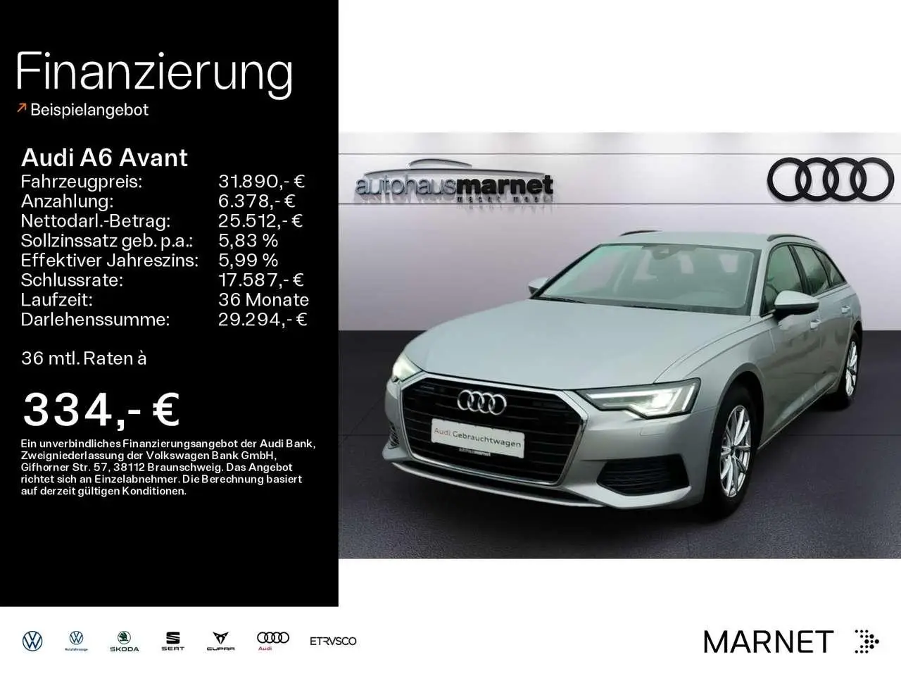 Photo 1 : Audi A6 2021 Diesel