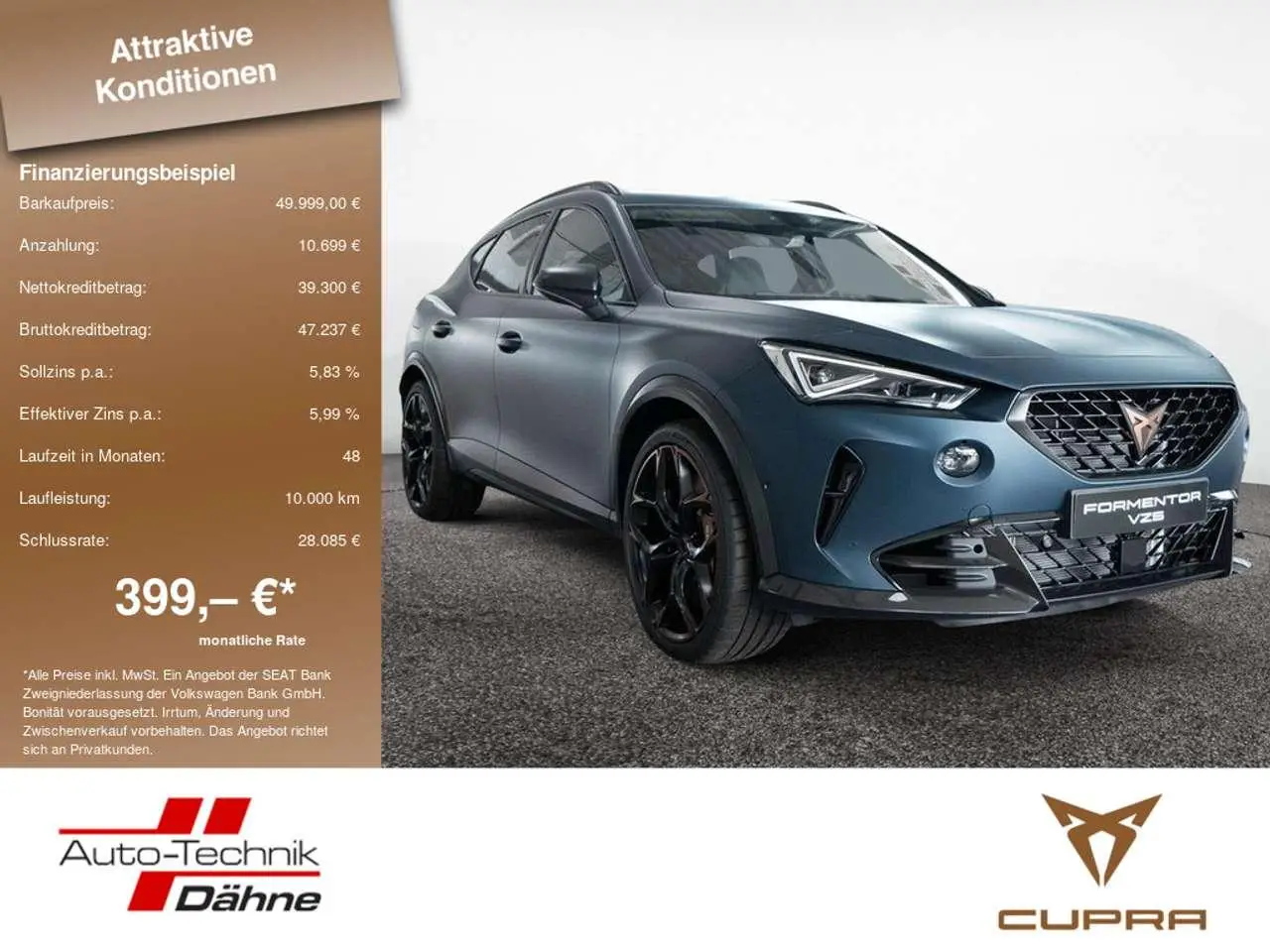 Photo 1 : Cupra Formentor 2023 Petrol