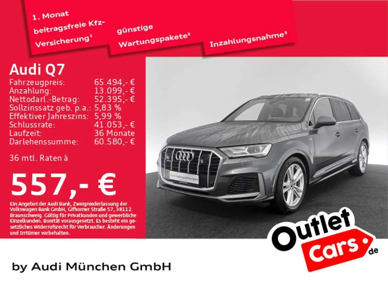 Photo 1 : Audi Q7 2022 Essence