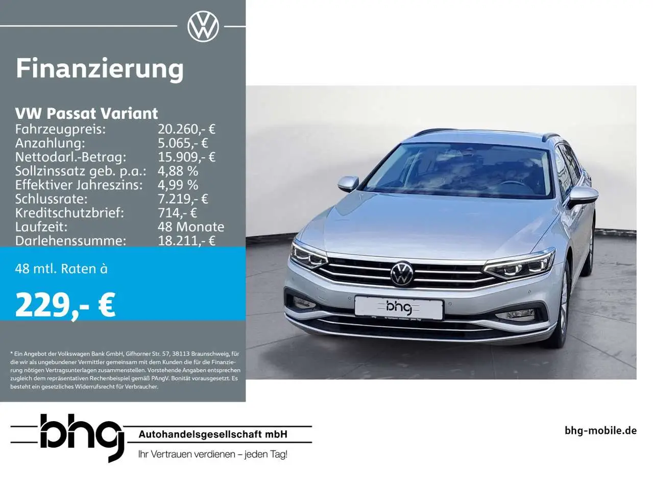 Photo 1 : Volkswagen Passat 2021 Diesel