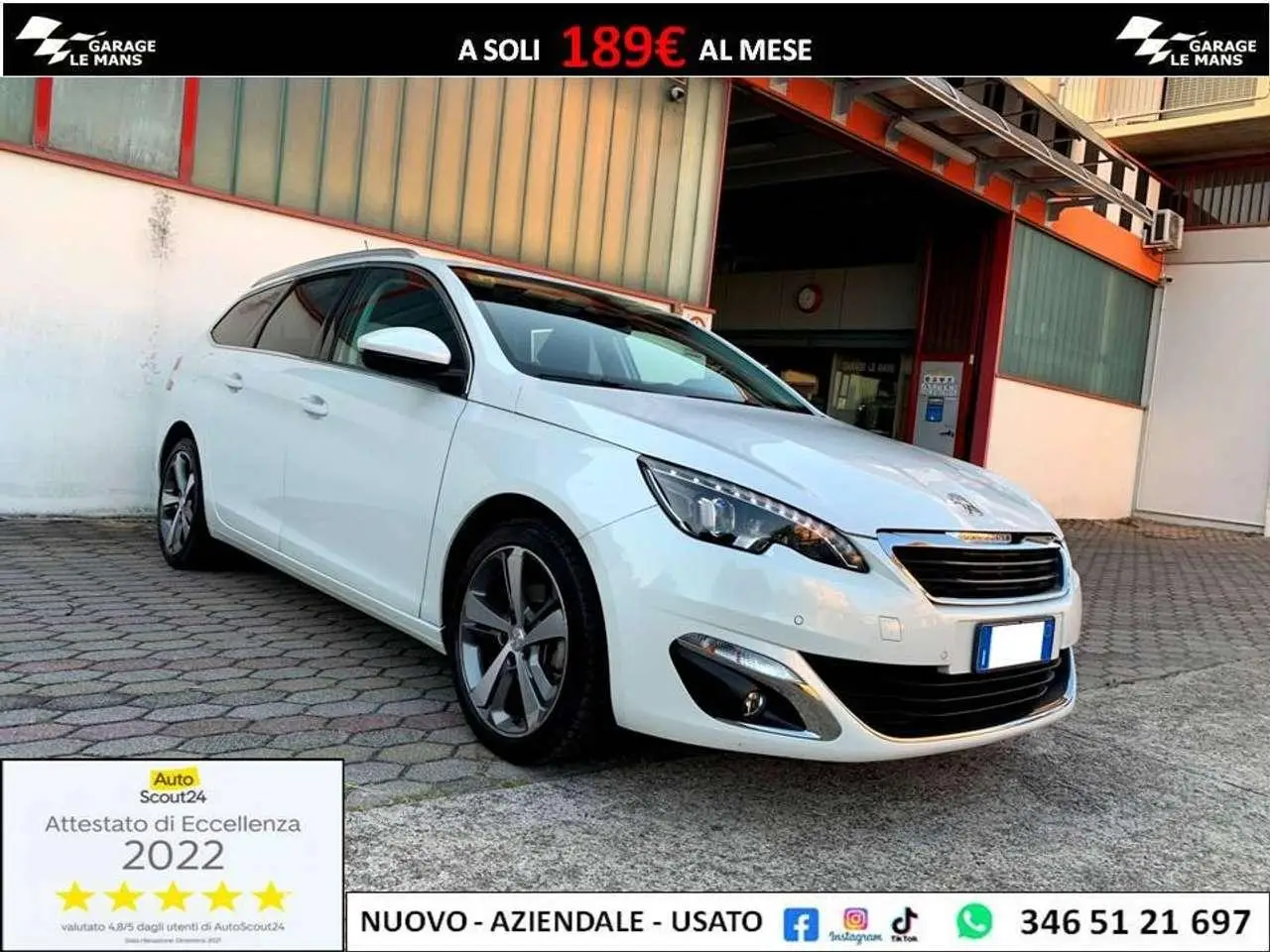 Photo 1 : Peugeot 308 2017 Diesel