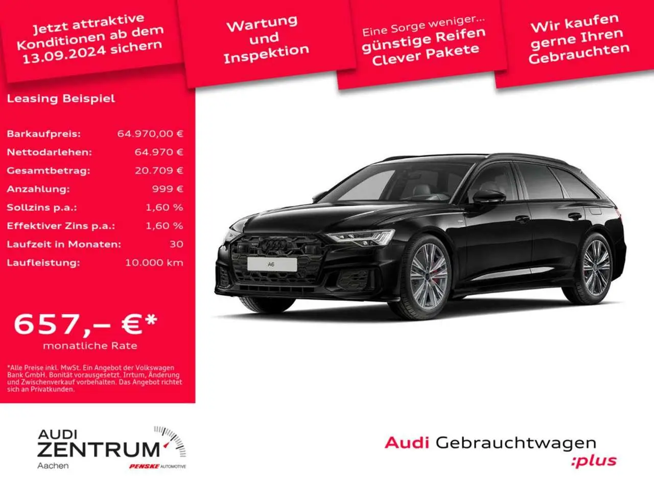 Photo 1 : Audi A6 2023 Hybrid