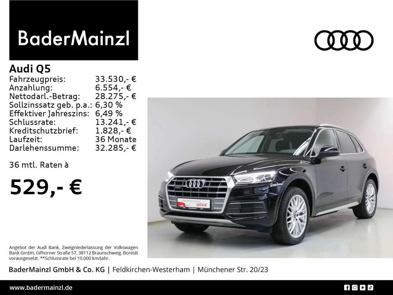 Photo 1 : Audi Q5 2020 Diesel