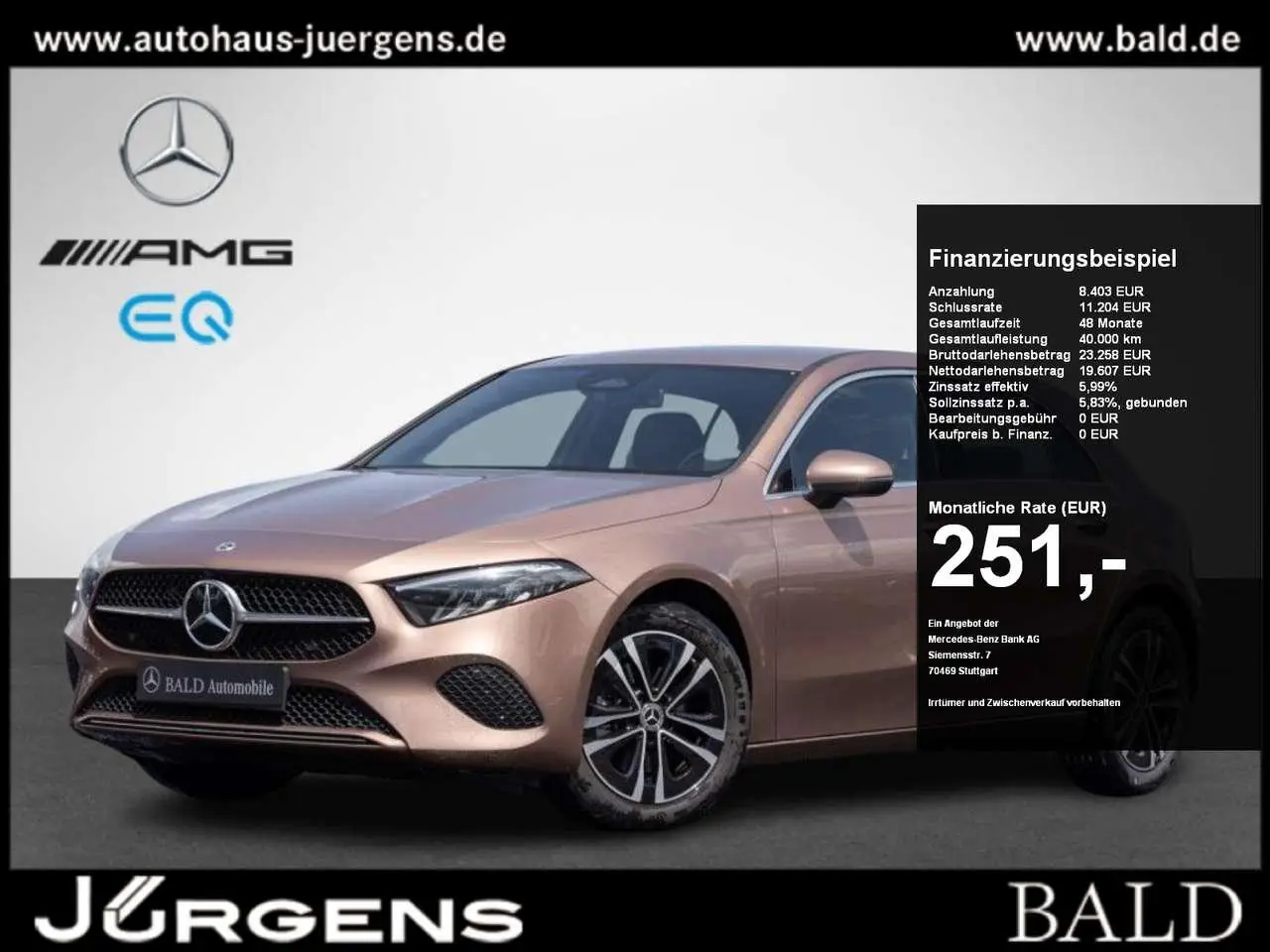 Photo 1 : Mercedes-benz Classe A 2023 Essence