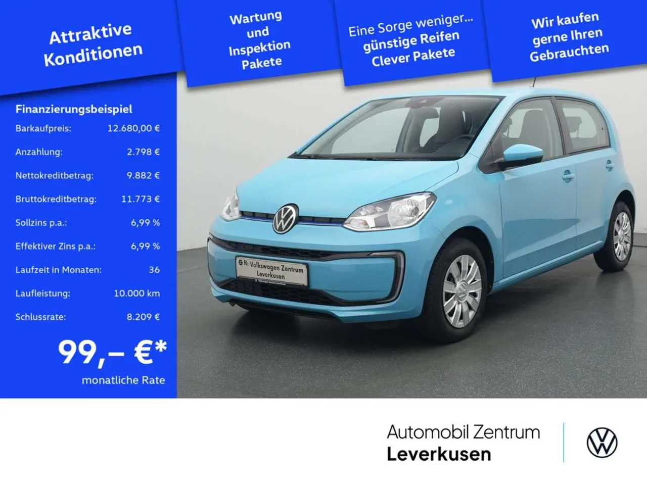 Photo 1 : Volkswagen Up! 2021 Électrique