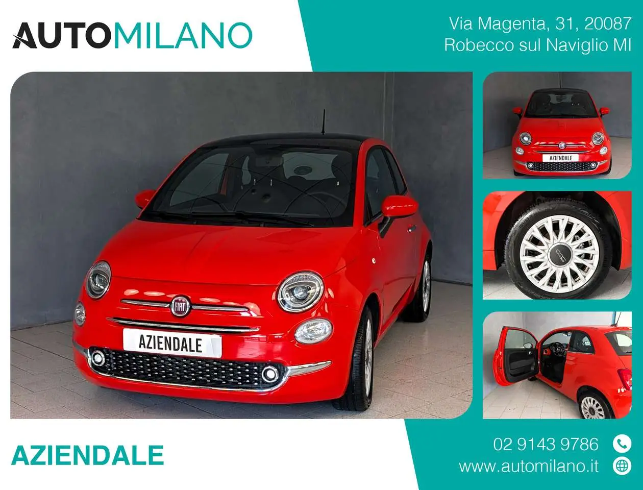 Photo 1 : Fiat 500 2024 Hybrid