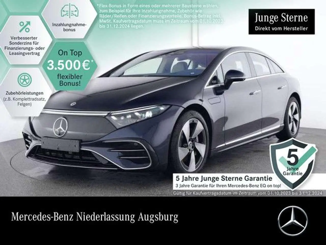 Photo 1 : Mercedes-benz Eqs 2024 Electric