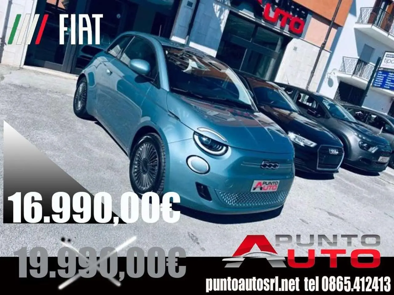 Photo 1 : Fiat 500 2021 Électrique