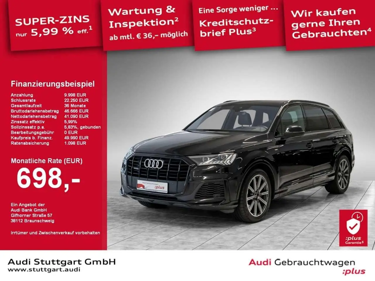 Photo 1 : Audi Q7 2021 Hybrid