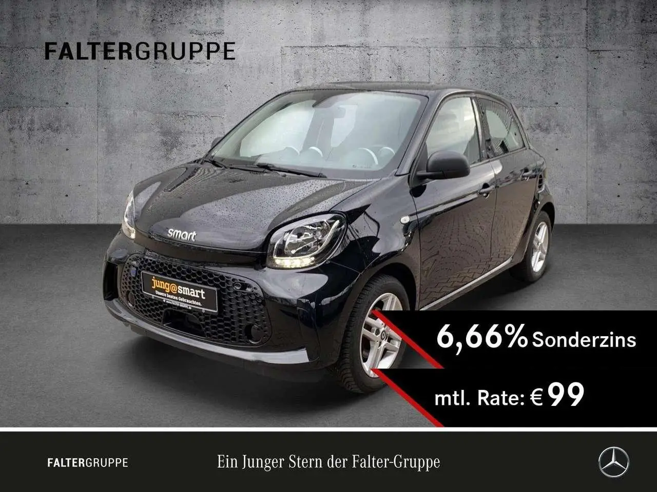 Photo 1 : Smart Forfour 2021 Électrique