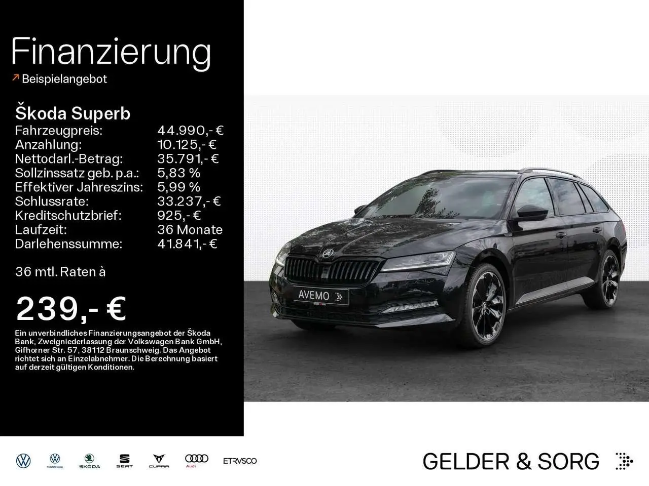 Photo 1 : Skoda Superb 2023 Diesel