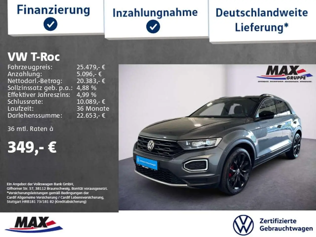 Photo 1 : Volkswagen T-roc 2020 Diesel