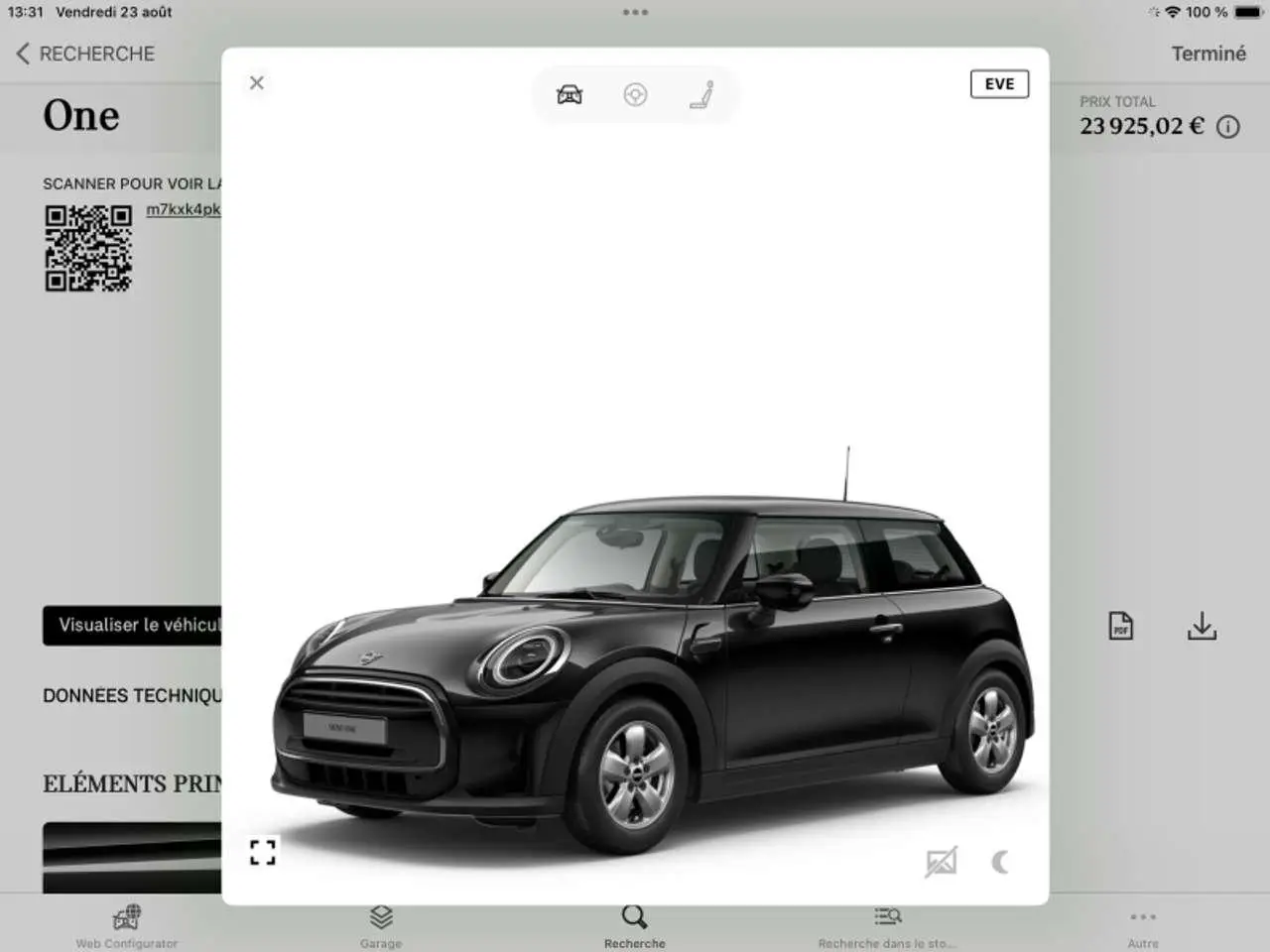 Photo 1 : Mini One 2021 Petrol