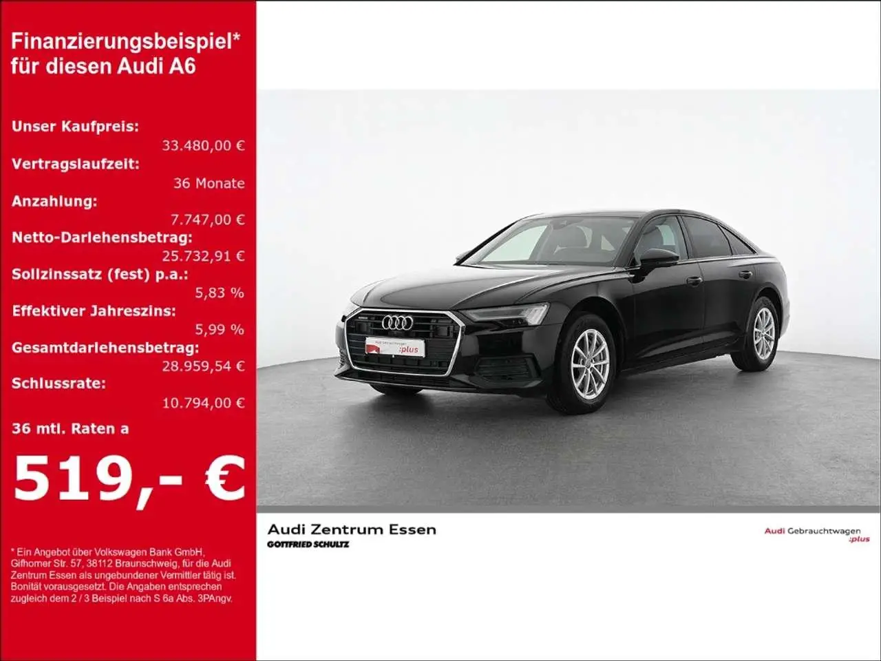 Photo 1 : Audi A6 2020 Diesel