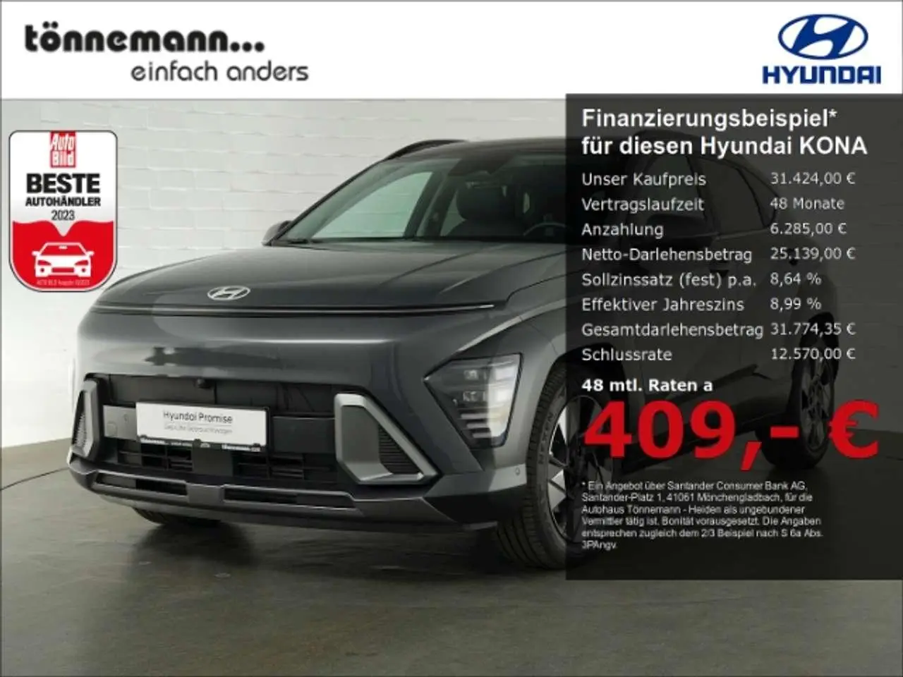 Photo 1 : Hyundai Kona 2024 Petrol