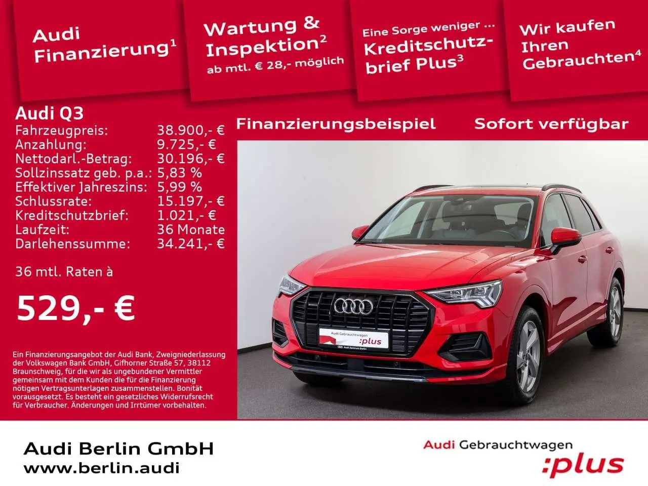 Photo 1 : Audi Q3 2021 Petrol