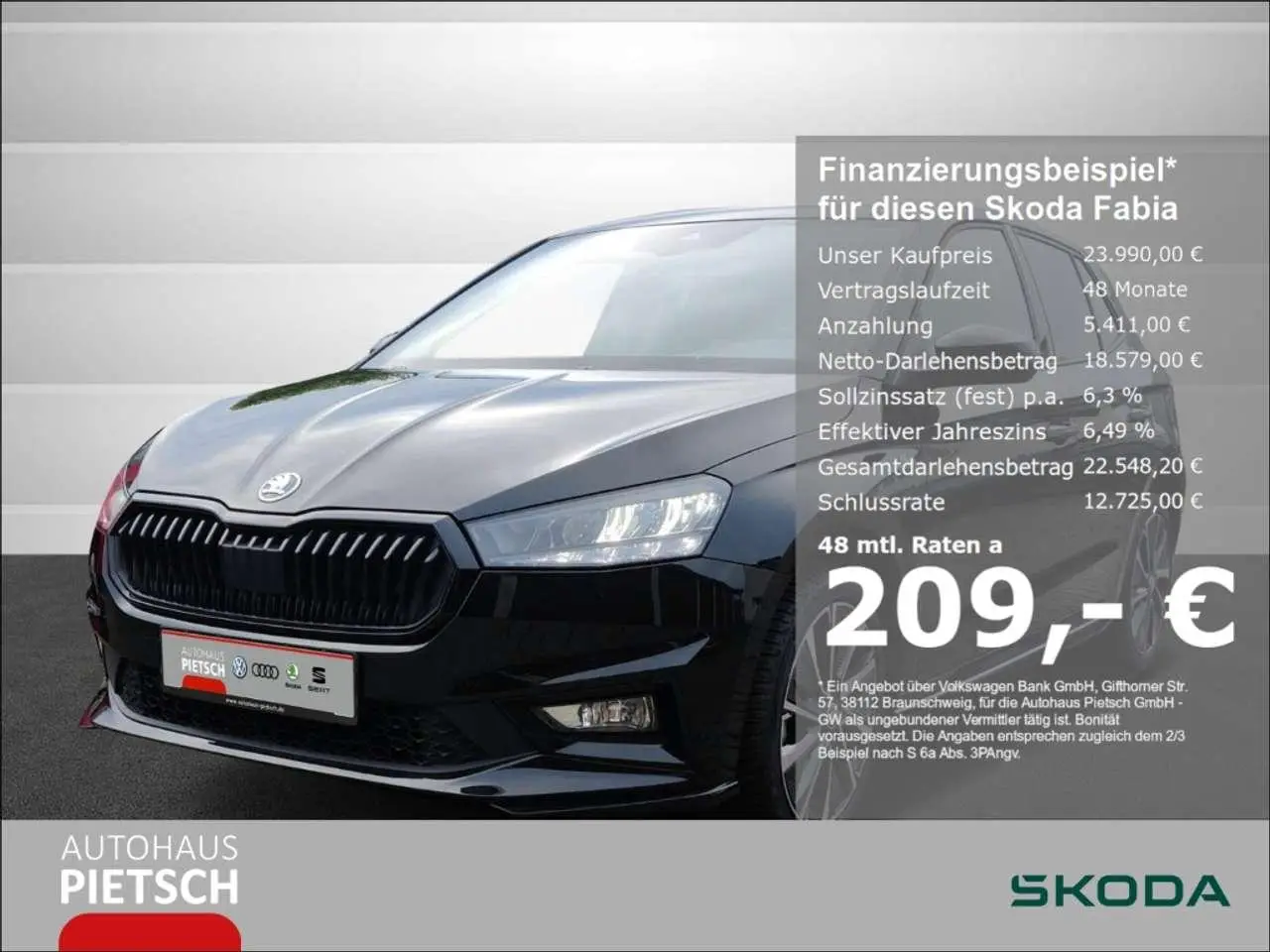 Photo 1 : Skoda Fabia 2023 Essence