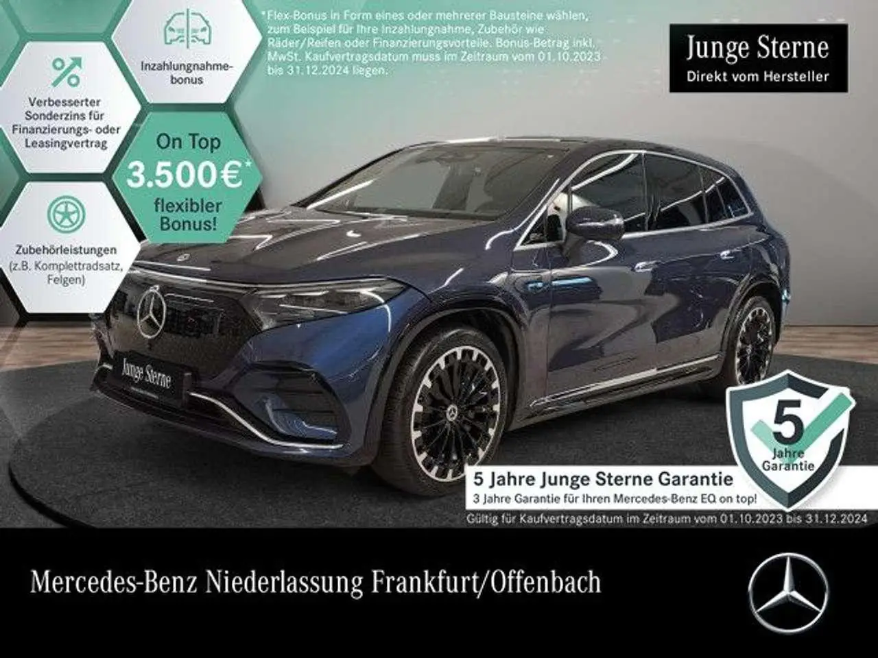 Photo 1 : Mercedes-benz Eqs 2023 Electric