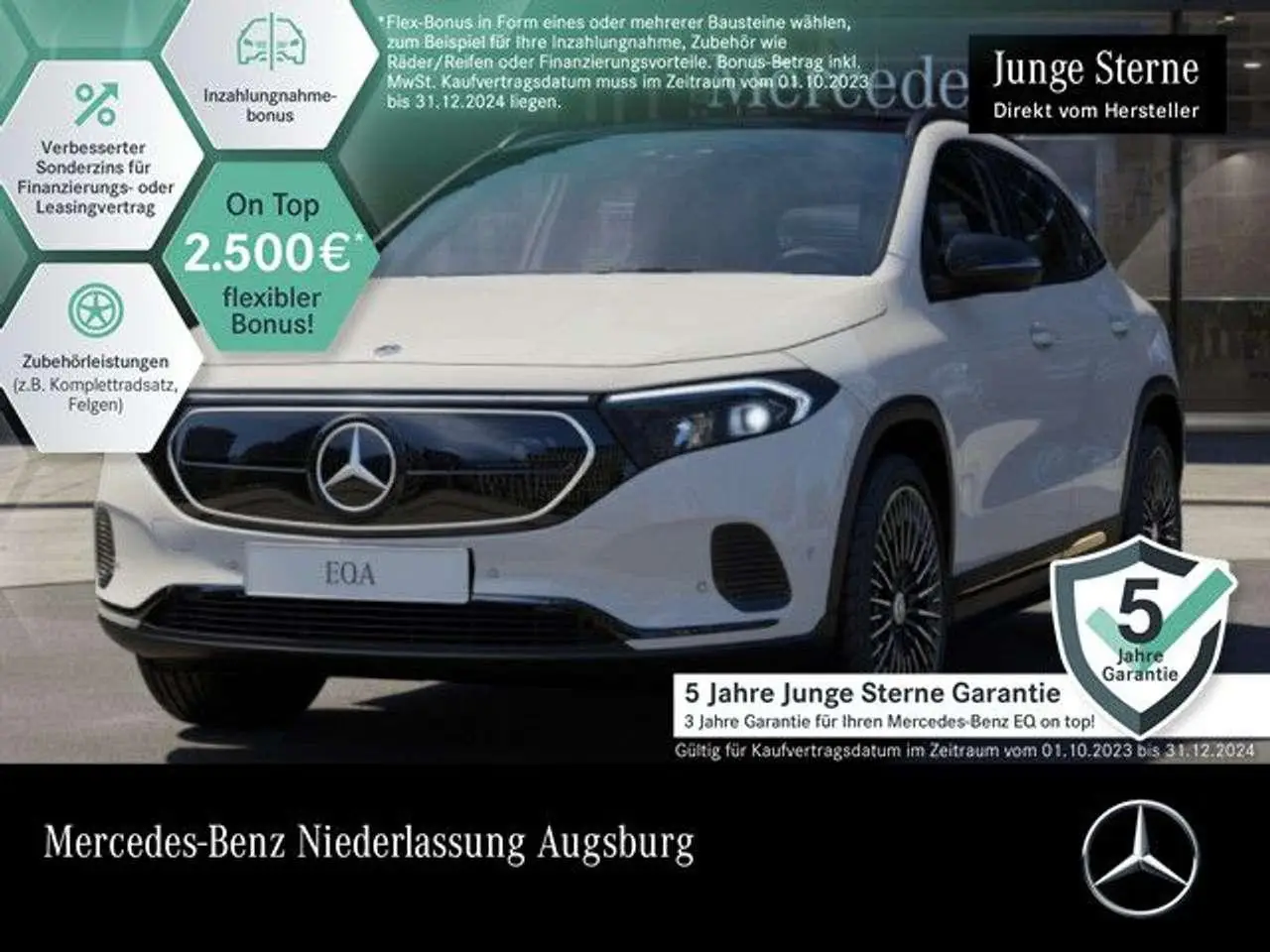 Photo 1 : Mercedes-benz Classe Eqa 2023 Electric