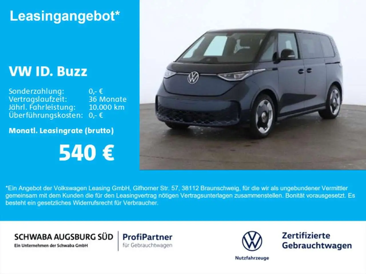 Photo 1 : Volkswagen Id. Buzz 2023 Électrique