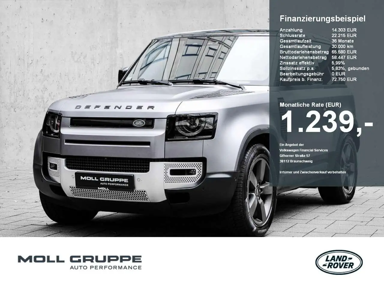 Photo 1 : Land Rover Defender 2021 Petrol