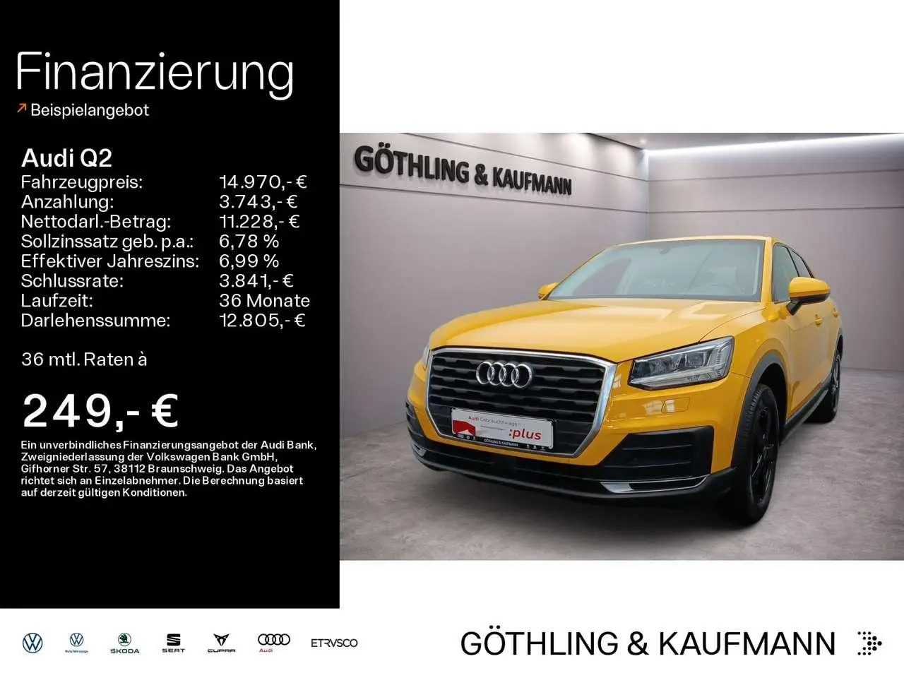 Photo 1 : Audi Q2 2018 Petrol