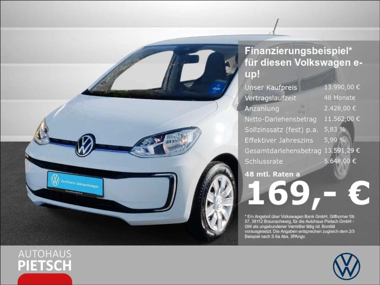 Photo 1 : Volkswagen Up! 2020 Electric