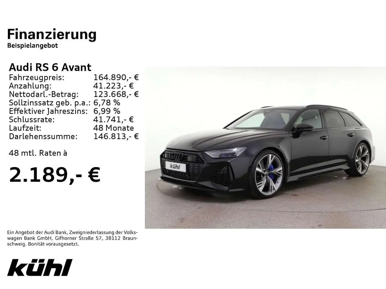 Photo 1 : Audi Rs6 2024 Petrol