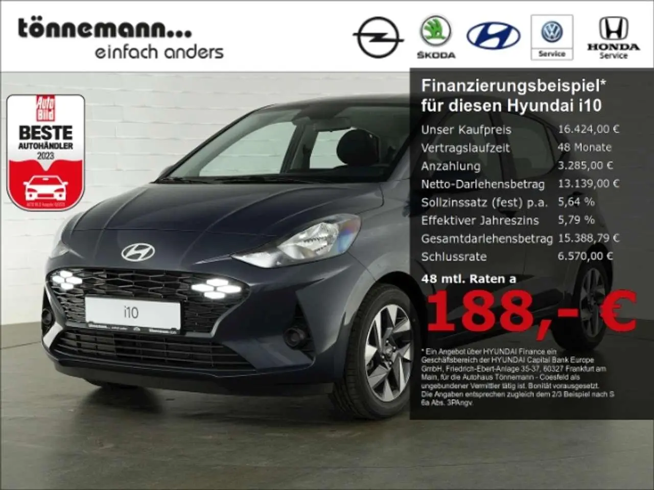 Photo 1 : Hyundai I10 2024 Essence