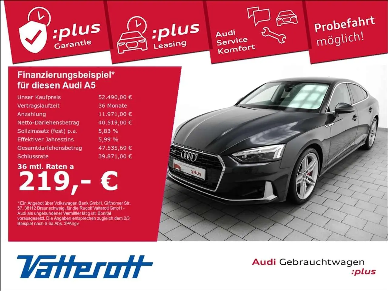 Photo 1 : Audi A5 2024 Diesel