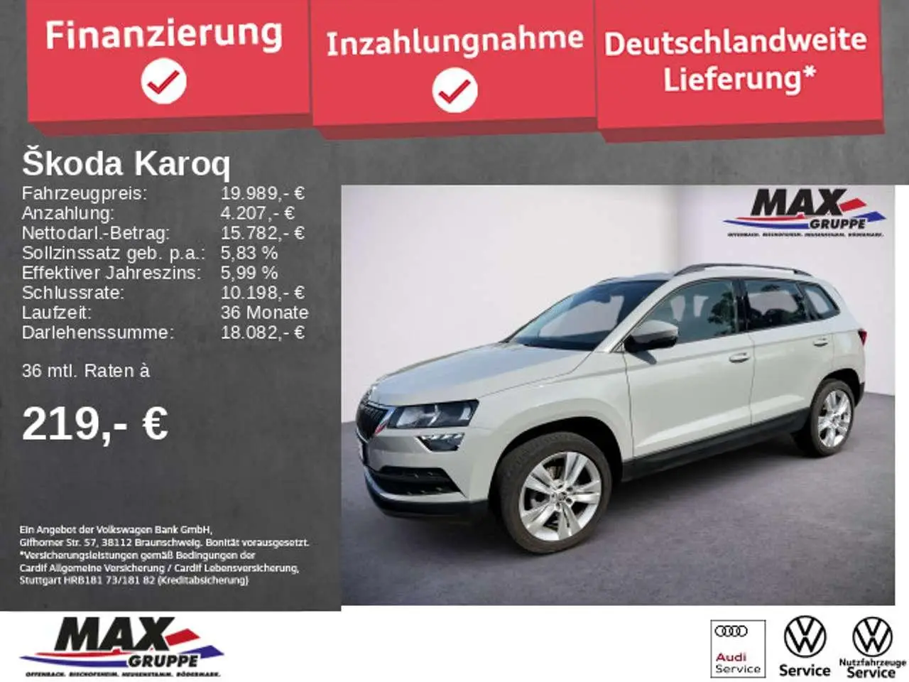 Photo 1 : Skoda Karoq 2019 Petrol