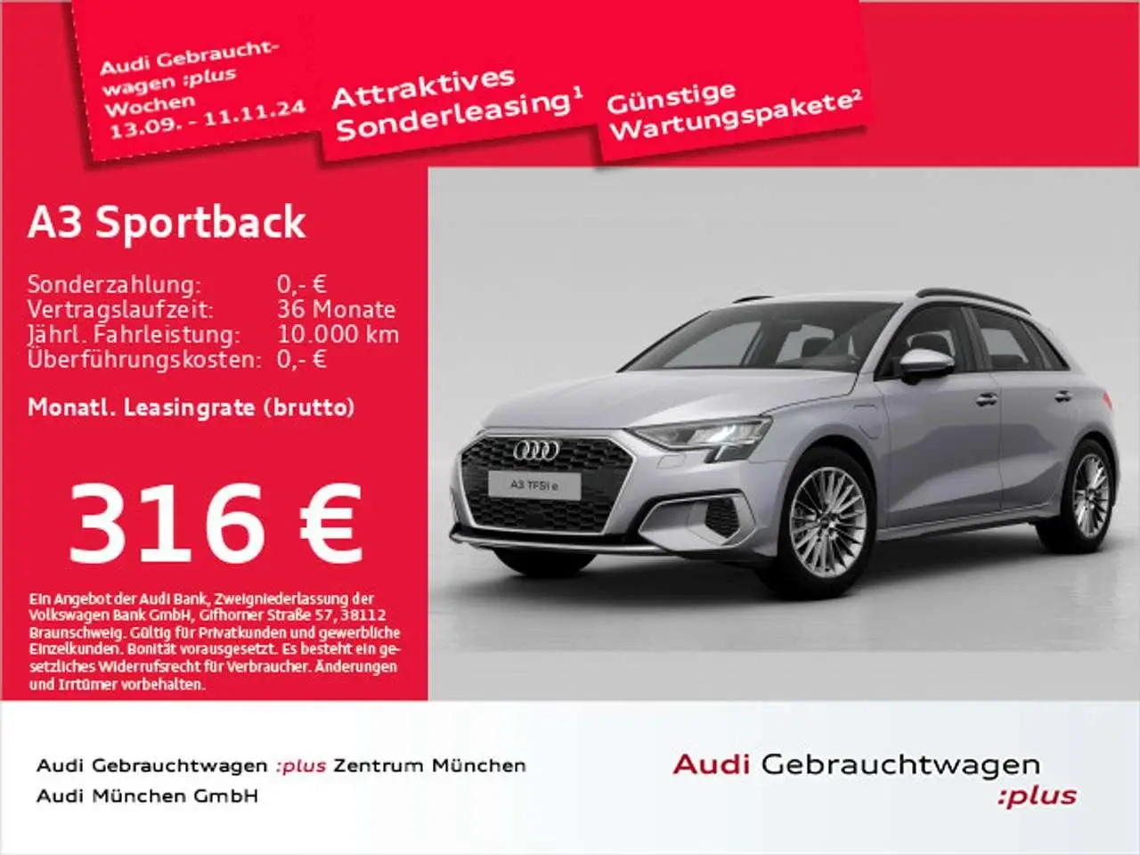 Photo 1 : Audi A3 2023 Hybride