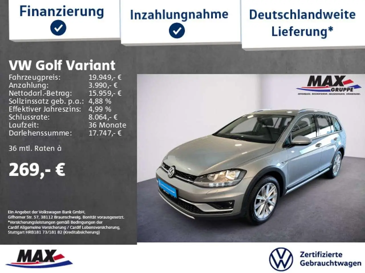 Photo 1 : Volkswagen Golf 2020 Diesel