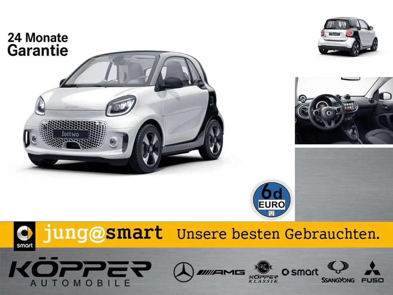 Photo 1 : Smart Fortwo 2023 Électrique