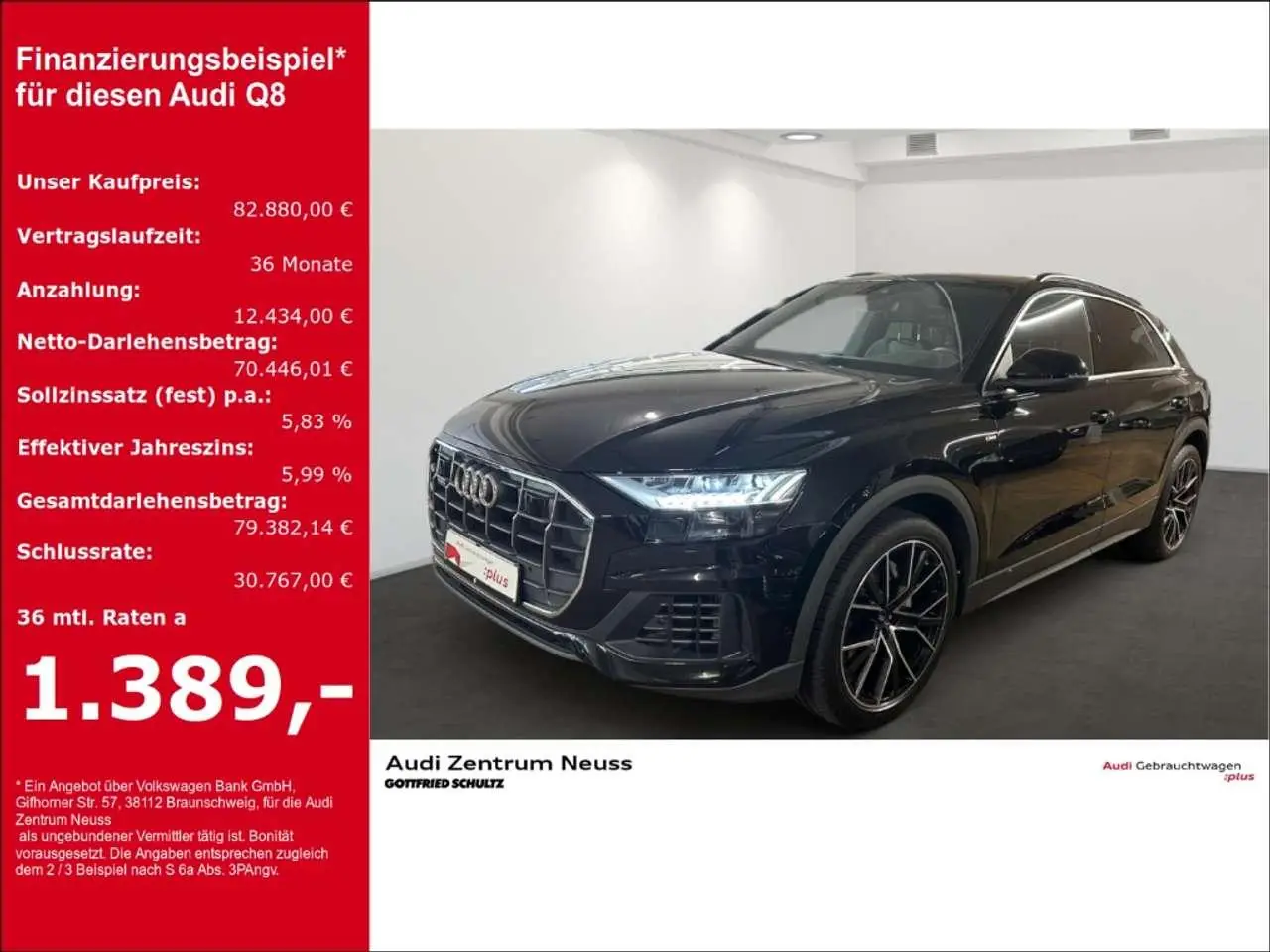 Photo 1 : Audi Q8 2023 Petrol