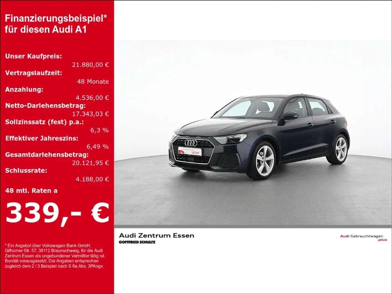 Photo 1 : Audi A1 2020 Essence